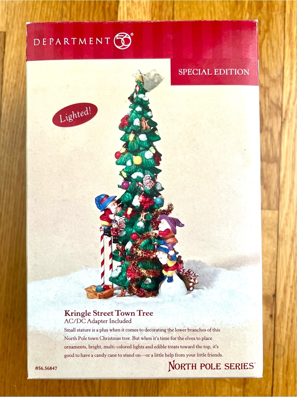 Department 56 Kringle Street Town Tree Special Edition Lighted North Pole Series - Picture 3 of 10